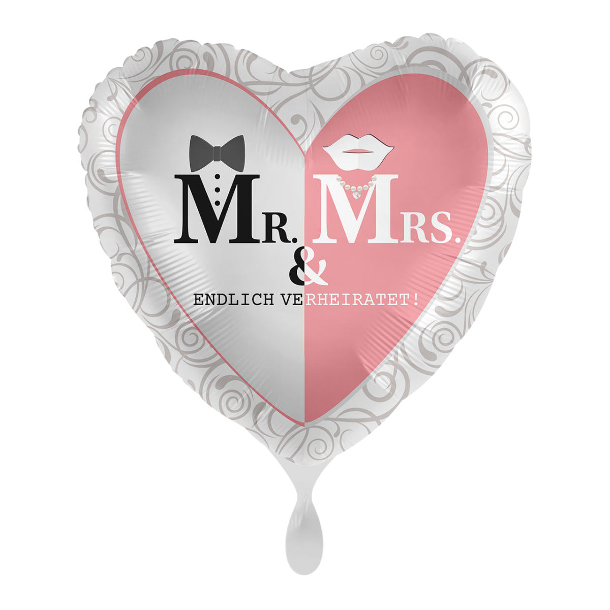Ballon - Mr. & Mrs. Endlich Verheiratet