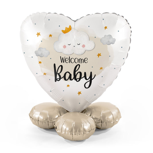 Balloon Bouquet - Welcome Baby - Little Cloud