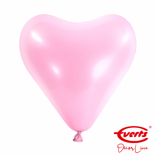 Herzballons - Rosa - 50 Stück