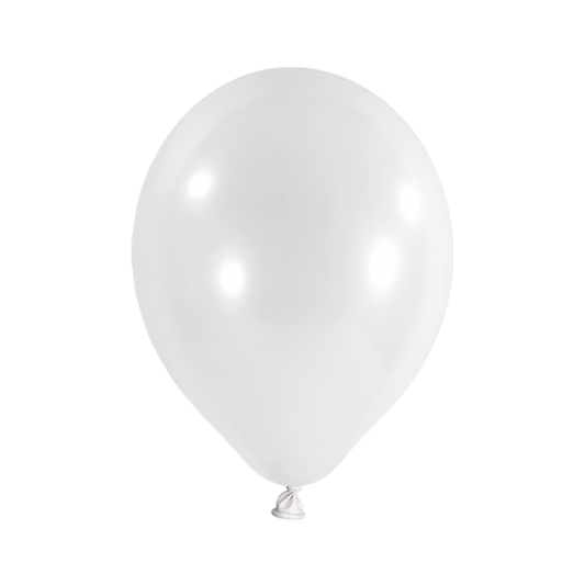 50 Luftballons - Weiß - Ø 30cm