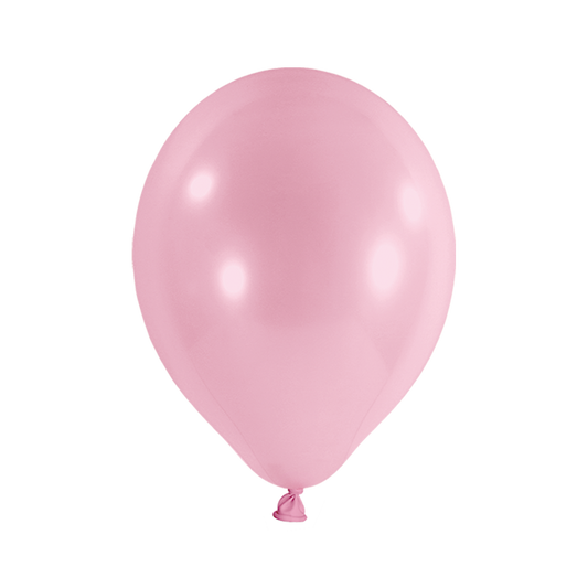 100 Luftballons - Ø 30cm - Pastell - Rosa