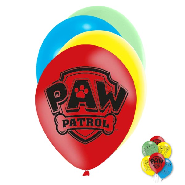 Motivballons - Paw Patrol - 6 Stück