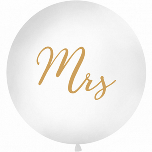Riesenballon - Mrs - Gold - Ø 1m